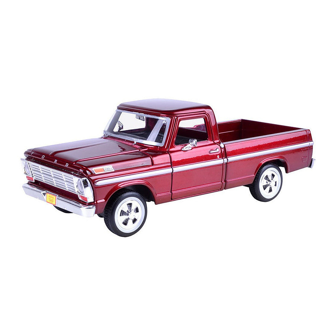 Motormax 79315AC-MR 1/24 Scale 1969 Ford F-100 Pickup