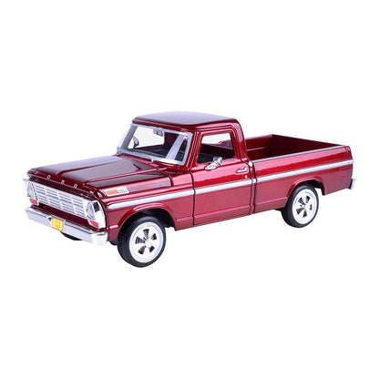Motormax 79315AC-MR 1/24 Scale 1969 Ford F-100 Pickup