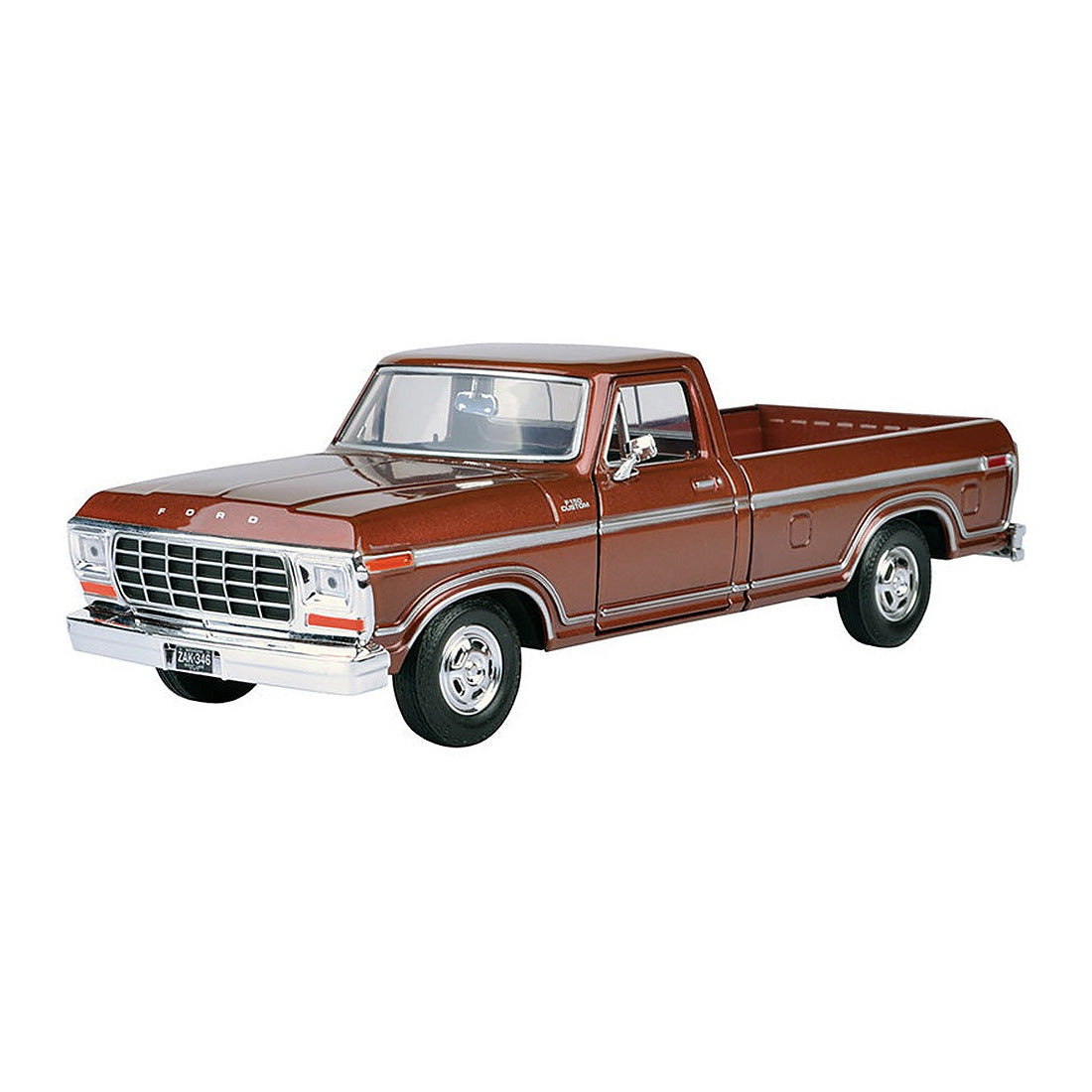 Motormax 79346AC-MBN 1/24 Scale 1979 Ford F-150 Custom Pickup