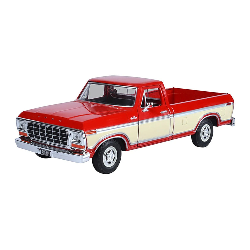 Motormax 79346AC-RCR 1/24 Scale 1979 Ford F-150 Custom Pickup