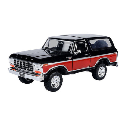 Motormax 79371BKR 1/24 Scale 1978 Ford Bronco Hard Top