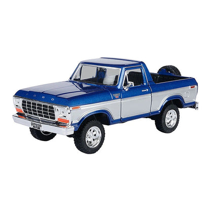 Motormax 79372BLS 1/24 Scale 1978 Ford Bronco Open Top