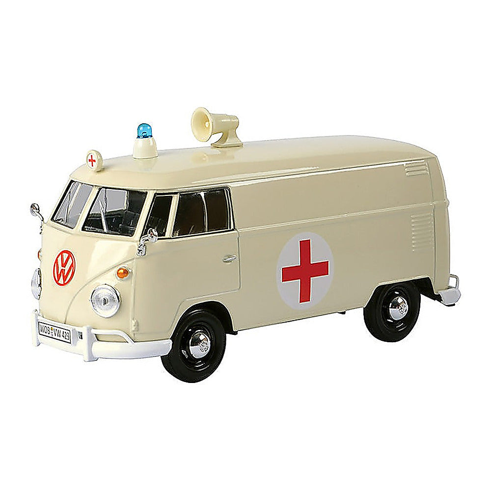 Motormax 79565 1/24 Scale Ambulance - Volkswagen Type 2 T1 Van