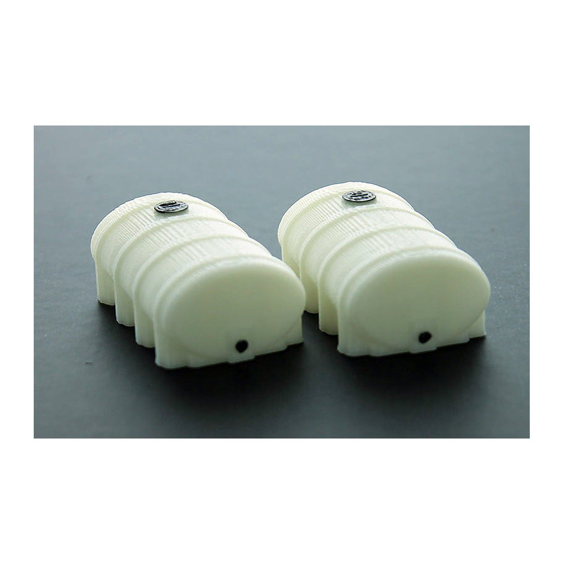 3D To Scale 87-322-WT 1/87 – Elliptical Leg Tank 2000gal White Diorama