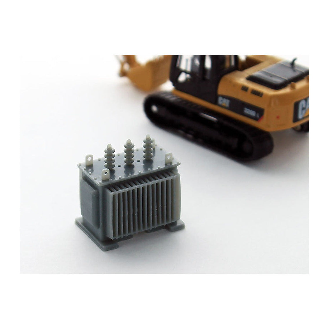 3D To Scale 87-440-GY 1/87 – Electrical Transformer Gray High Detail