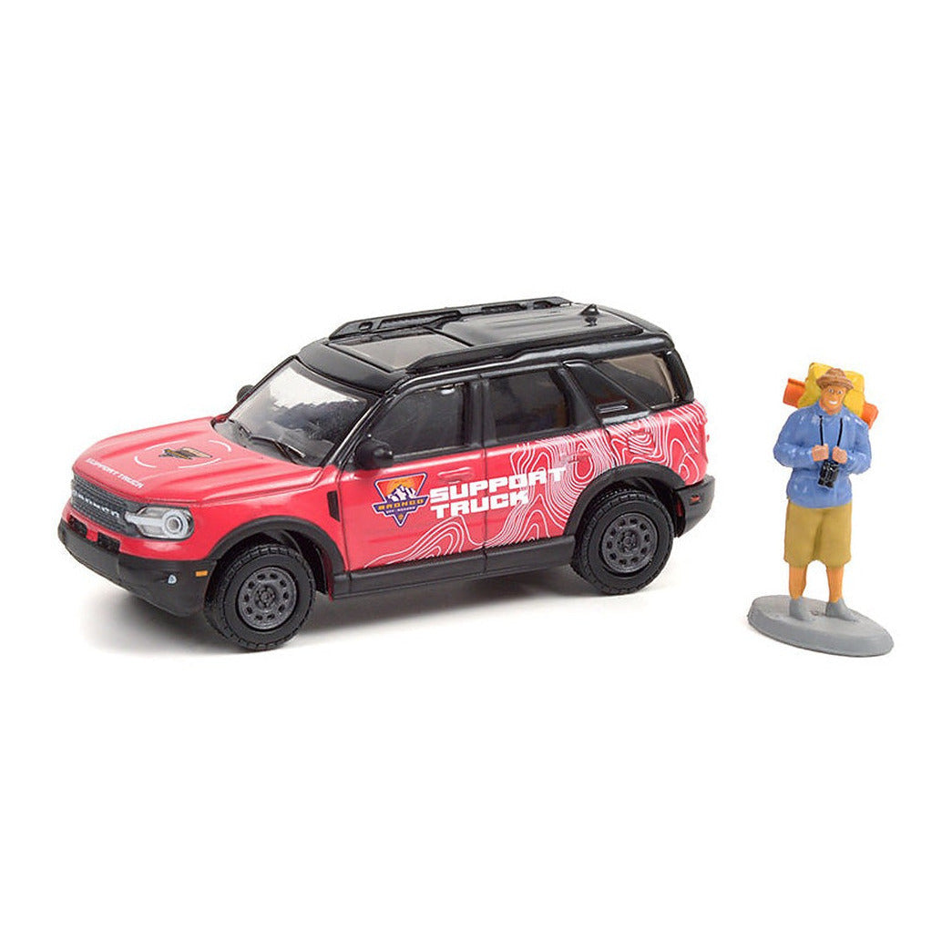 Greenlight 97110-F 1/64 Scale Off-Roadeo Adventure Support Truck