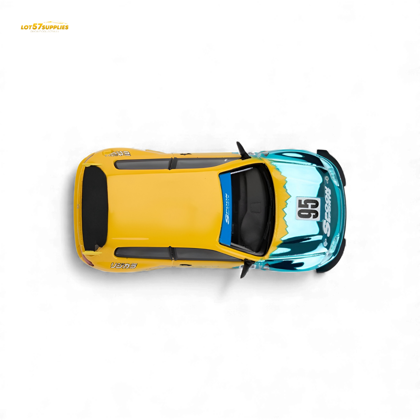 (Pre-Order) ET Model Pandem Civic EG6 Mk5 Rocket Bunny - Spoon Blue 1:64