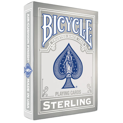 Bicycle Playing Cards: Sterling - Blue