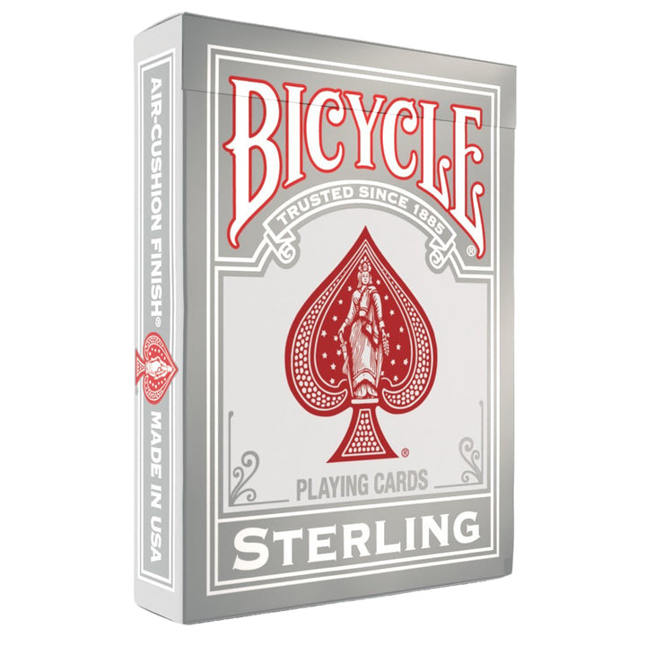 Bicycle Playing Cards: Sterling - Red