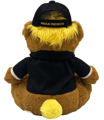 Black & Gold MAGA Bear