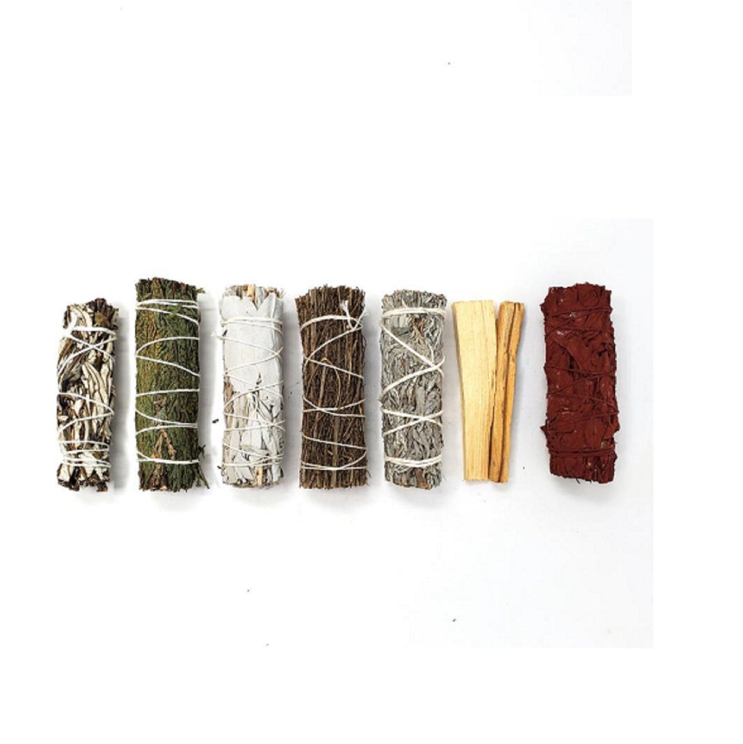 Gift Pack - Smudging Sampler (Pack of 7)  4" by OMSutra