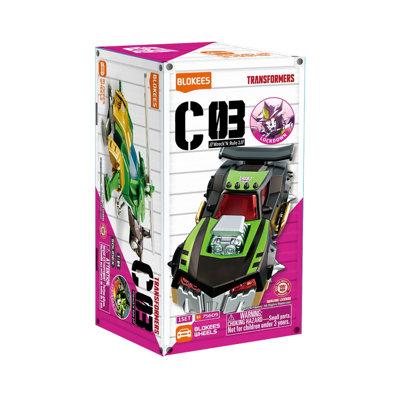 Blokees: Blokees Wheels - Transformers - C03 Wreck'N Rule 2 - Blind Box
