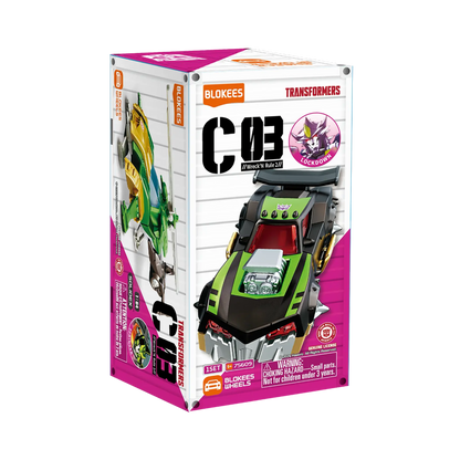 Blokees: Blokees Wheels - Transformers - C03 Wreck'N Rule 2 - Blind Box