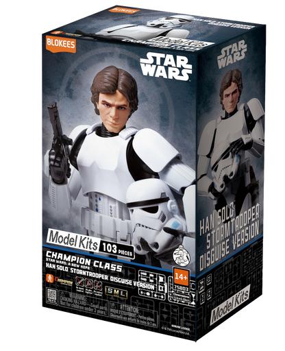 Blokees: Star Wars - Champion Class - Star Wars Ep IV - A New Hope - 03 Han Solo - Stormtrooper Disguise Version