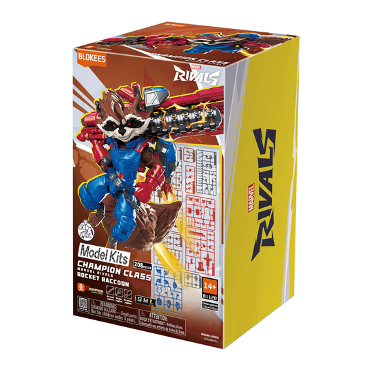 Blokees: Marvel Rivals - Champion Class - 08 Rocket Raccoon
