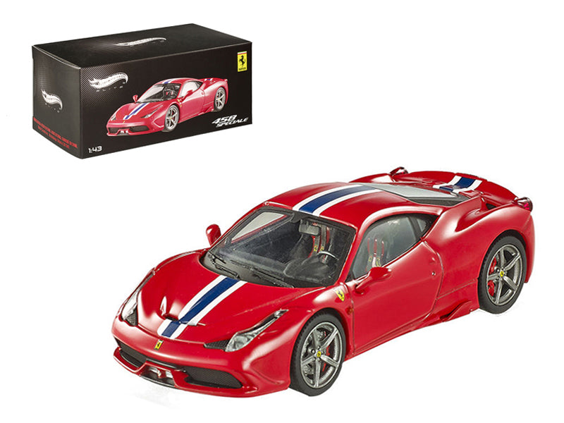 Ferrari 458 Italia Speciale Elite Edition 1/43 Diecast Car Model by Hot Wheels  free shipping USA
