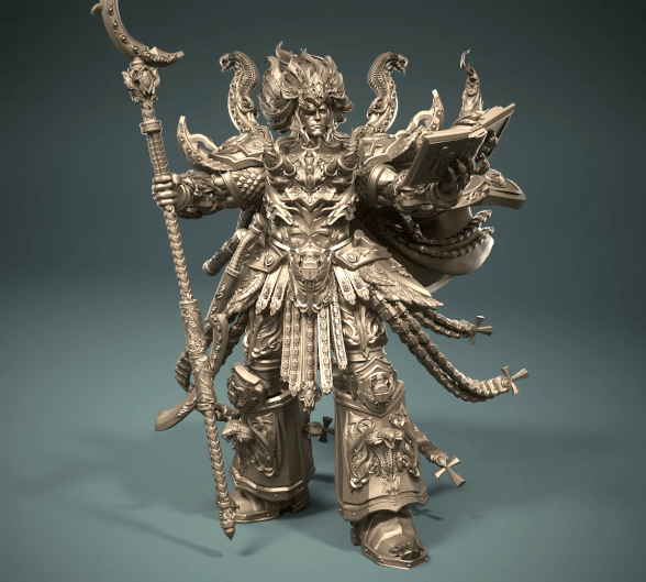 BMG, Big Magical Giant by 3DArtGuy 32mm scale, 50mm or 100mm, Miniature War Gaming Figure