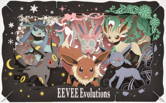 Ensky: Paper Theater - Pokemon - Eevee Evolutions 2