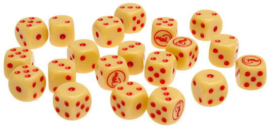 Flames of War: British Desert Rats Dice Set