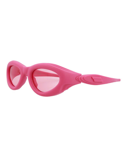 Bottega Veneta Oval-Frame Injection Sunglasses by Carro Luxury Maison