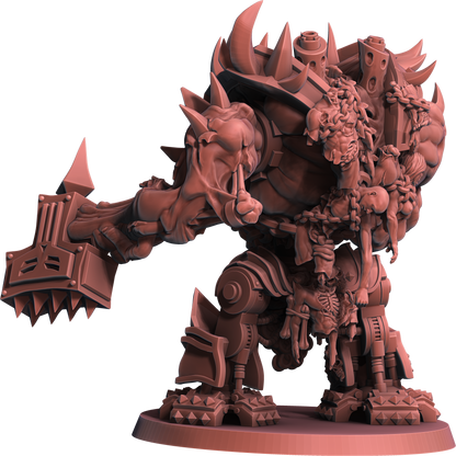 Chaos Wrath Juggernaut Multipart Set by WildMesh – Resin Printed Grimdark Sci-Fi Mini (28/32mm)