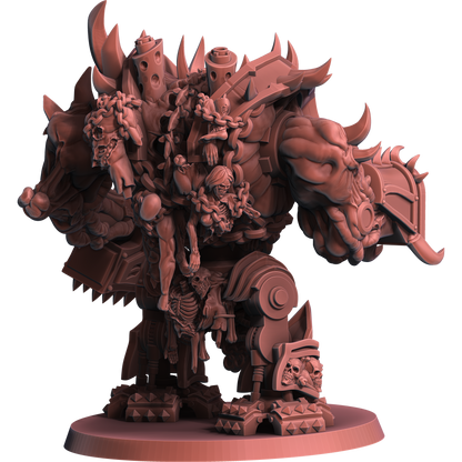 Chaos Wrath Juggernaut Multipart Set by WildMesh – Resin Printed Grimdark Sci-Fi Mini (28/32mm)