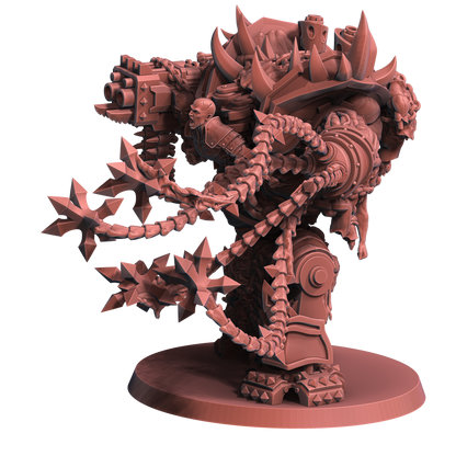 Chaos Wrath Juggernaut Multipart Set by WildMesh – Resin Printed Grimdark Sci-Fi Mini (28/32mm)