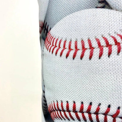Baseballs | White | Teen Room Decor | Baseball Decor | Baseball Room Decor | Baseball Gifts | Baseball Gifts for Boys | Sports | Baseball by UniikPillows