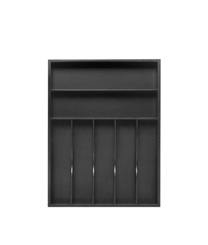 Silverware Tray Black by Royal Craft Wood