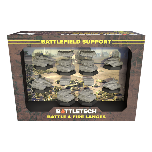 BattleTech: Mercenaries ForcePack - Battlefield Support Battle & Fire Lances