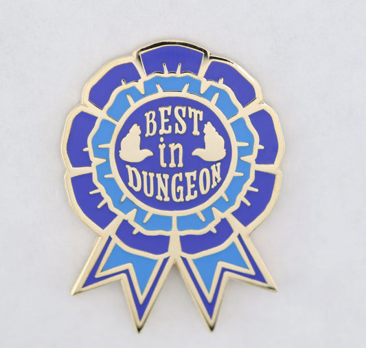 Foam Brain Games: Enamel Pin - Dungeon Crawler Carl - Best in Dungeon