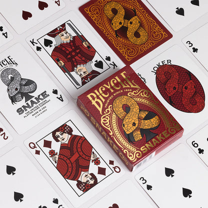 Bicycle Snake Playing Cards