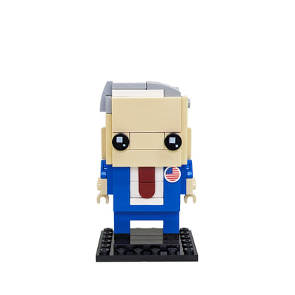 President Biden Brick Building Set - Made Using LEGO® Parts