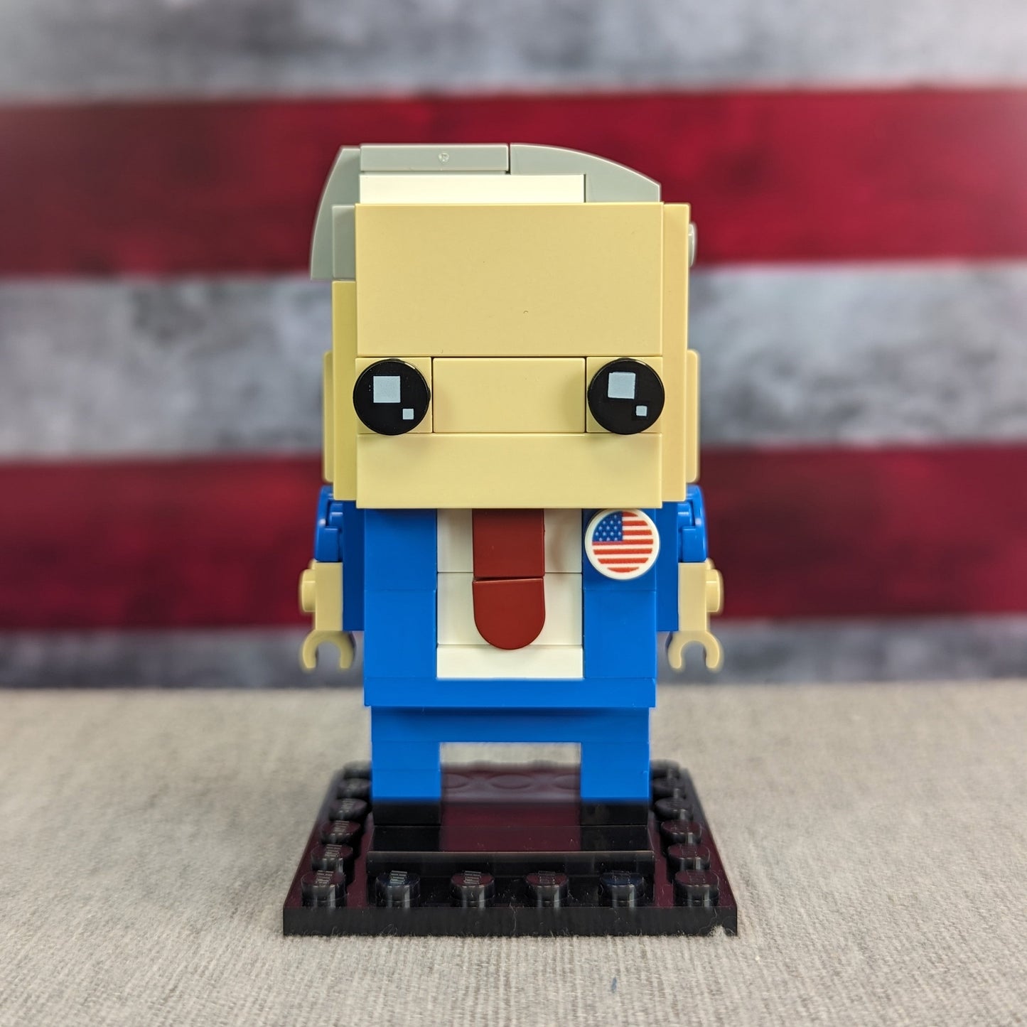 President Biden Brick Building Set - Made Using LEGO® Parts