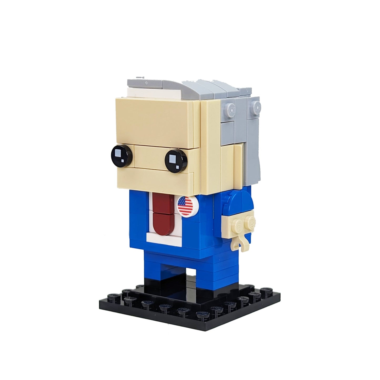 President Biden Brick Building Set - Made Using LEGO® Parts