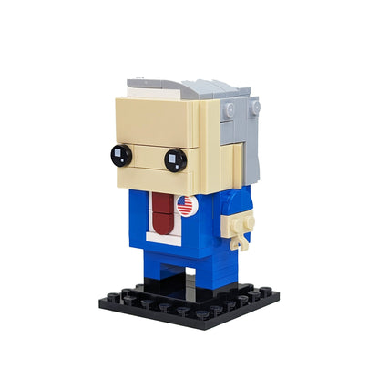 President Biden Brick Building Set - Made Using LEGO® Parts