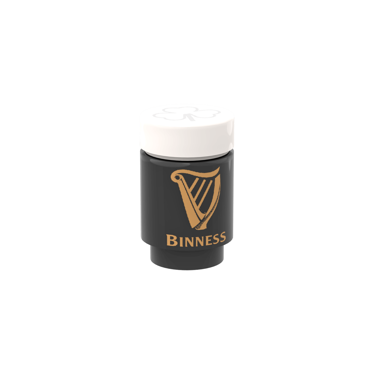 Binness Pint - Bar Drink - Custom Printed -  Created Using LEGO® Parts