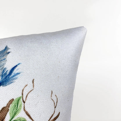 Bird House | Planter | Flower | Pillow Cover | Floral | Throw Pillow | Pillow | Bedroom Decor | Country Decor | Cute Home Decor | Gift by UniikPillows