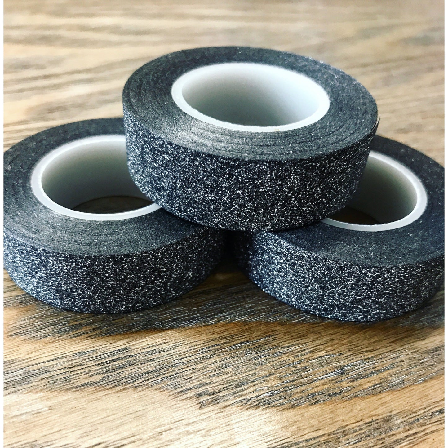 Black Glitter Washi Tape | Gift Wrapping and Craft Tape by The Bullish Store