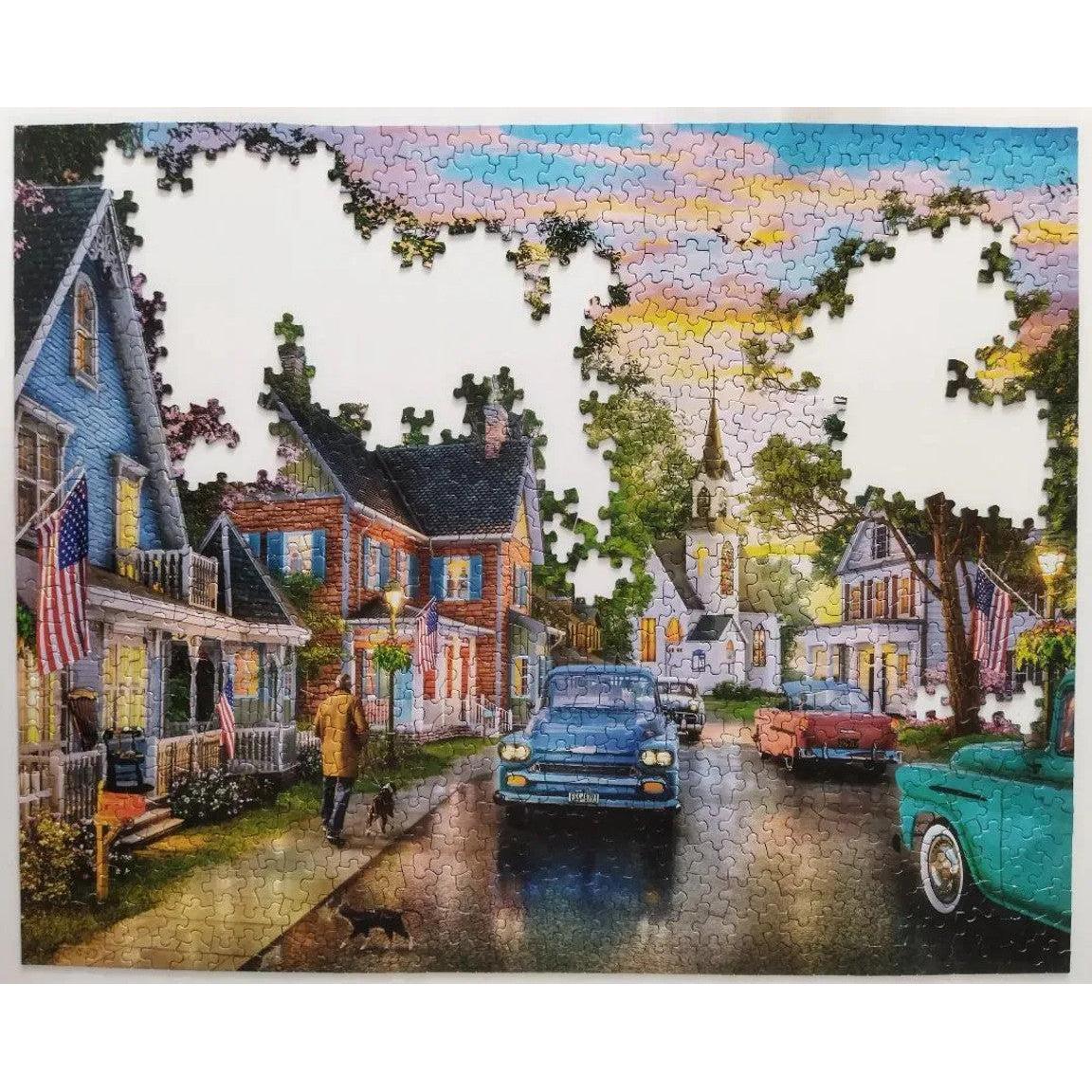 Blissful Borough 1000 Piece Jigsaw Puzzle Springbok