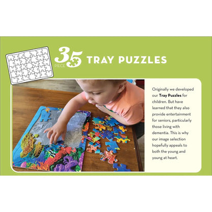 Blue Truck Farm 35 Piece Tray Jigsaw Puzzle Cobble Hill