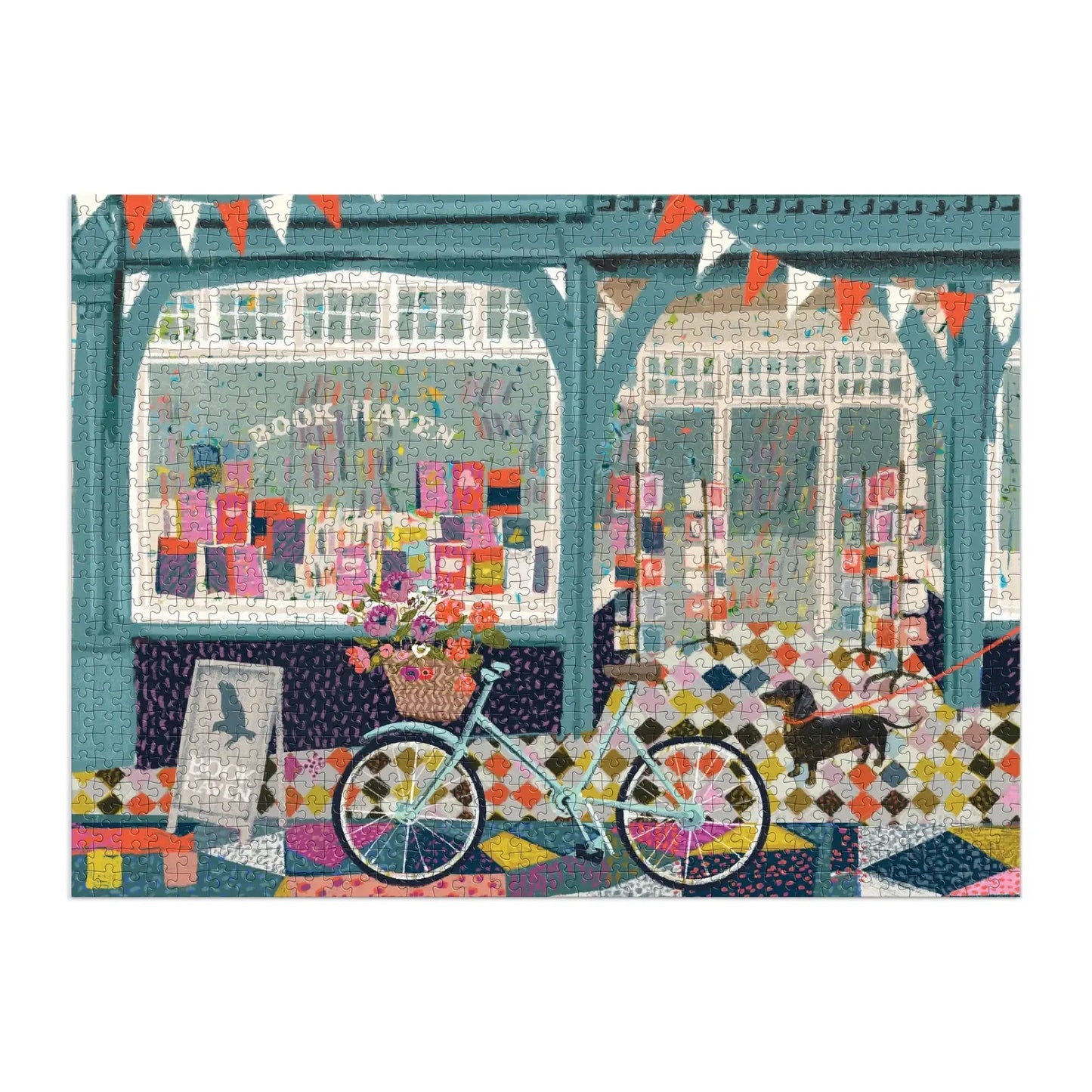 Book Haven 1000 Piece Jigsaw Puzzle Galison