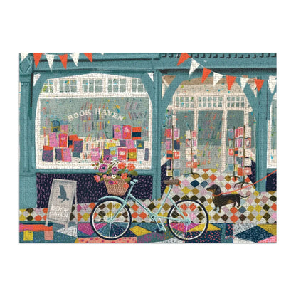 Book Haven 1000 Piece Jigsaw Puzzle Galison