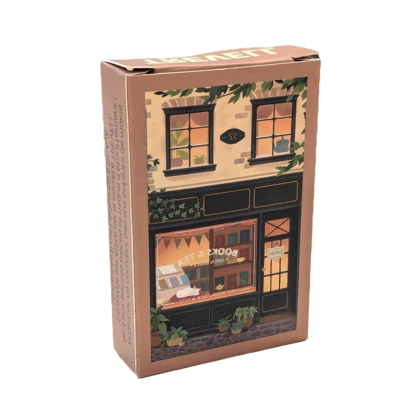 Books & Tea 99 Piece Mini Jigsaw Puzzle Trevell