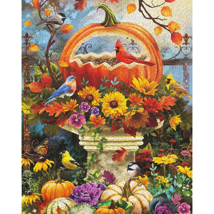 Bountiful Birdfeeder 1000 Piece Jigsaw Puzzle Springbok
