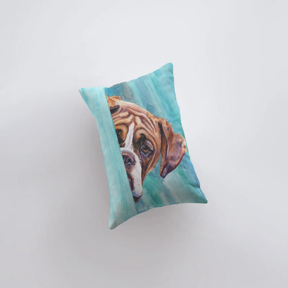 Boxer | Watercolor Boxer | 12x18 | Pillow Cover | Dogs | Home Decor | Custom Dog Pillow | Boxer | Dog Lover Gift | Dog Mom Gift | Pillows by UniikPillows