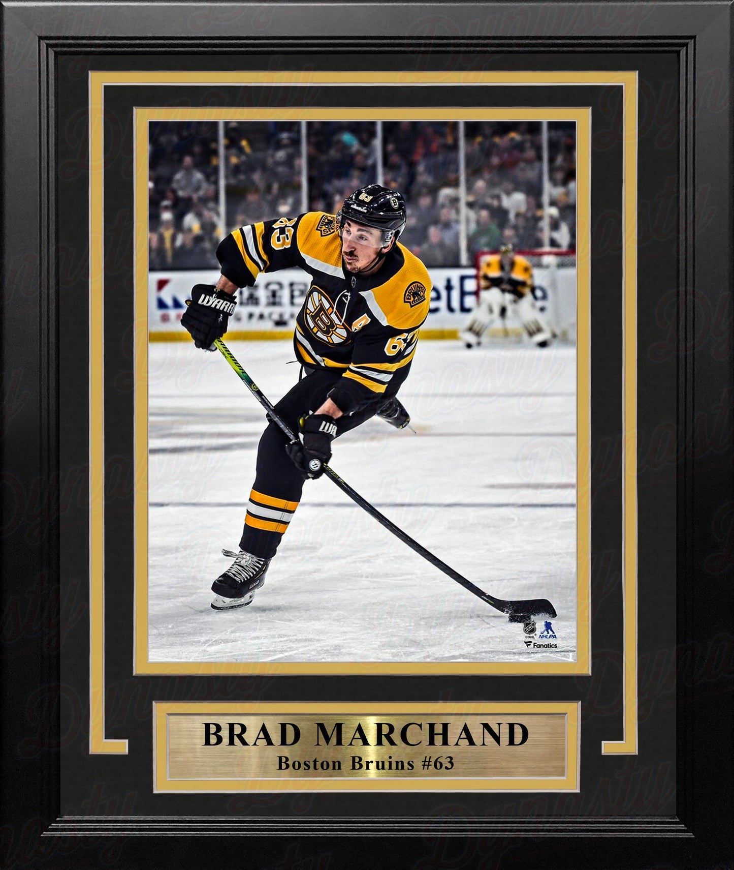 Brad Marchand in Action Boston Bruins 8" x 10" Framed Hockey Photo