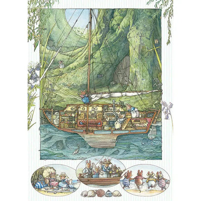 Brambly Hedge All Aboard! 500 Piece Jigsaw Puzzle Cobble Hill
