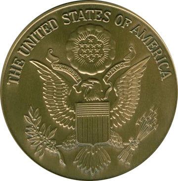 Military Service Medallions in Solid Brass.