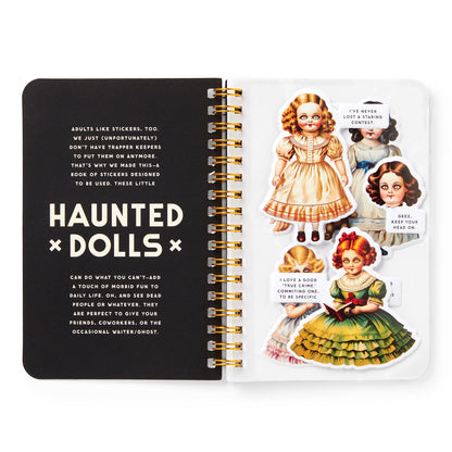 Brass Monkey: Haunted Dolls Sticker Book